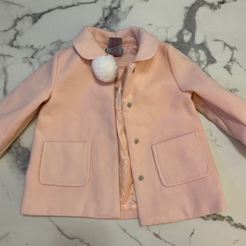 Pink toddler coat